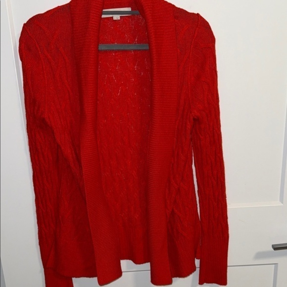 LOFT Vibrant orange Women's Cardigan